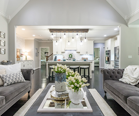 Renovated home interior